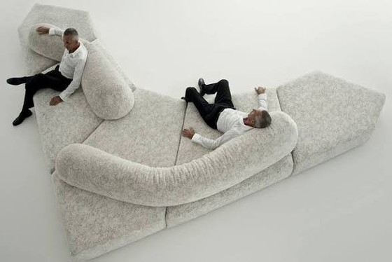 Edra “On The Rocks” Divano angolare modulare 7 elementi Prezzo di listino € 37.500,- – Divani modulari (photo 4 of 10)