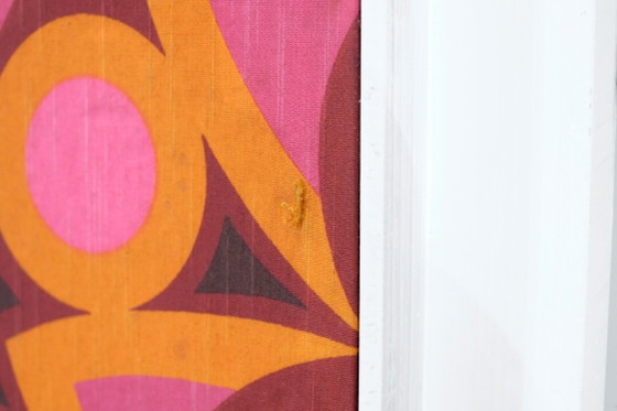 Pair of Pop Art Art Prints, pink and orange, Paper, Wood (photo 6 of 15)