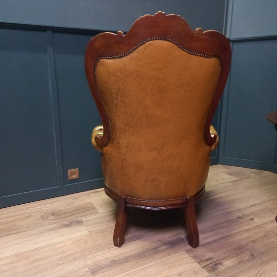 Image 1 of Luxueux Voltaire de Brixton (1930-1940) — une pièce maîtresse intemporelle pour votre intérieur