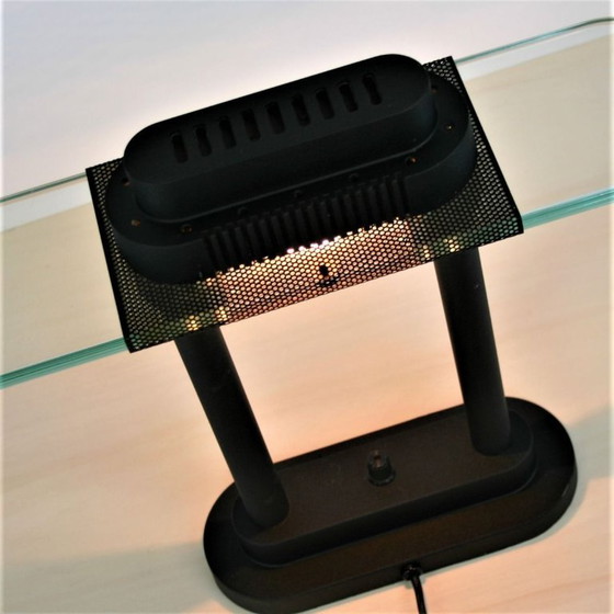 Image 1 of Banker's lamp 'Penta' design Robert Sonneman