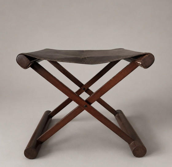 Image 1 of 2x Vintage PL22 Chairs + Ottoman by Hauner & Eisler, ca60s