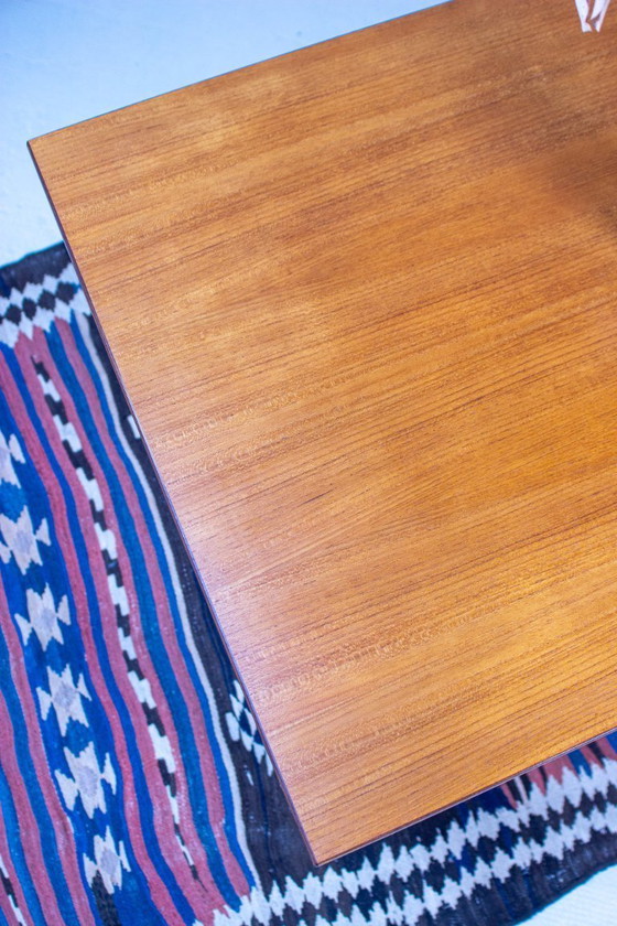 Image 1 of Vintage teak dining table, Danish Mid Century 1960s