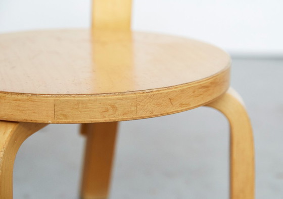 Image 1 of Set van twee Alvar Aalto kinderstoelen N65 voor Artek