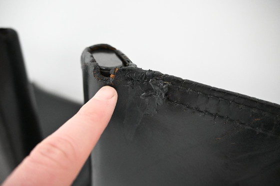 Image 1 of Sillas de comedor Monk de Afra y Tobia Scarpa para Molteni, década de 1970, juego de 6