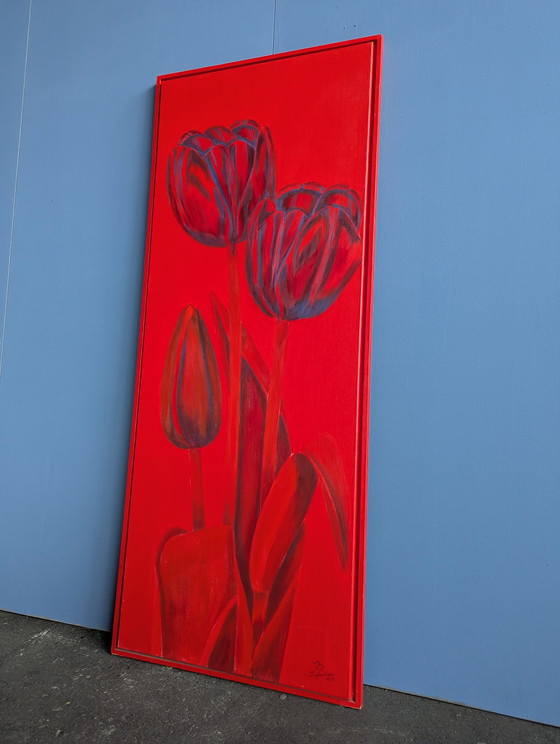 Image 1 of Grand tableau Tulipes / Joop Rozendaal