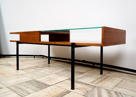 Image 1 of Tavolino da caffè vintage, anni '70, Cecoslovacchia