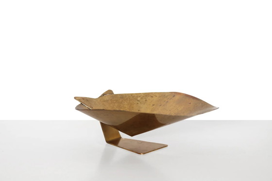 Rare brass Mathieu Matégot vide poche, 1950s – Mategot, Bowls, Mid Century Modern (photo 2 of 11)