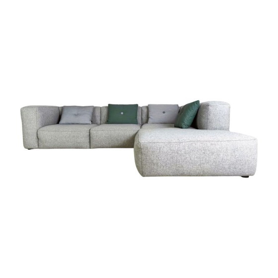 Image 1 of Original HAY Mags Soft corner sofa couch + cushion design three-seater