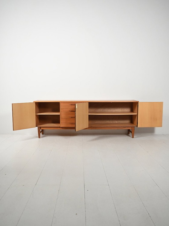 Image 1 of Scandinavian teak sideboard produced by Ajfa Möbelfabrik