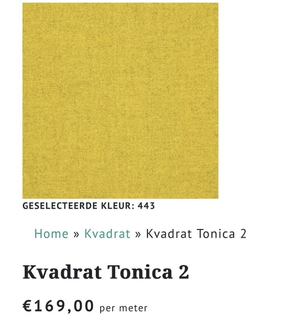 Gispen Rietveld 1401 con Tonica 2 di Kvadrat – Artifort, Poltrone, Metallo, Lana (photo 6 of 6)