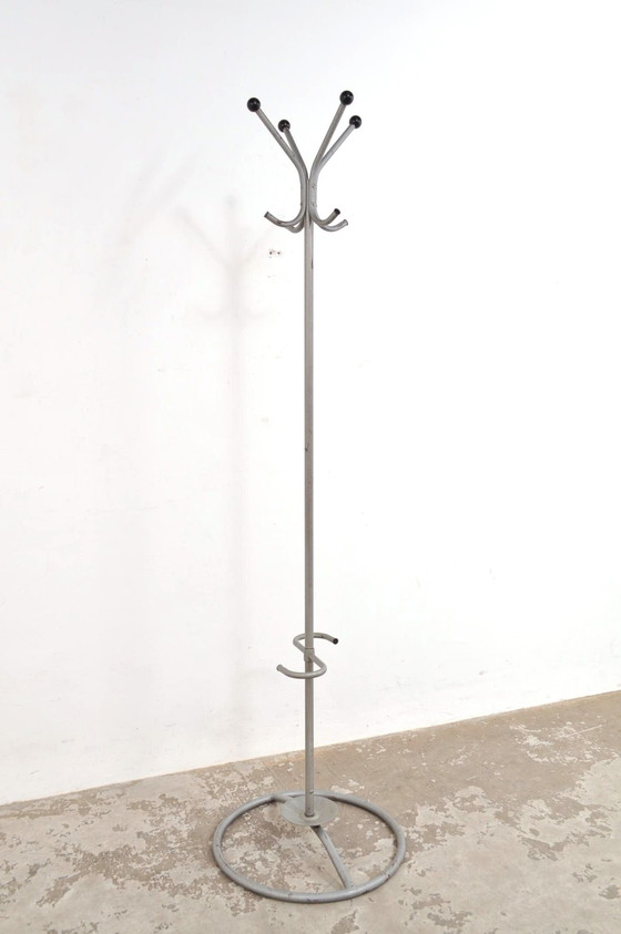 Image 1 of Vintage Kapstok Met Parapluhouder Jaren 60