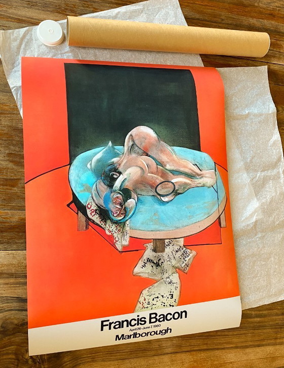 Image 1 of Francis Bacon en la Galería Marlborough - Póster de la exposición 61 x 91 cm