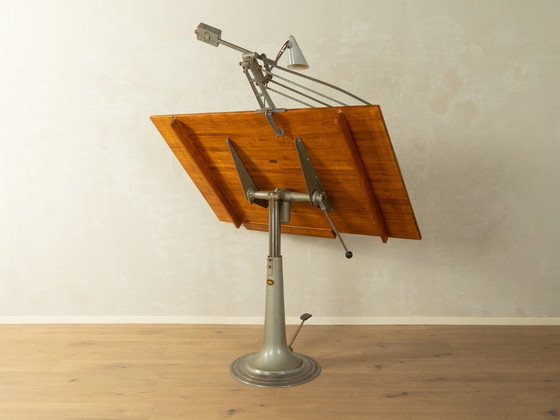 Tekentafel uit de jaren 50, Domkraft AB Nike Eskilstuna – Bureau, Metal, Wood (photo 5 of 17)