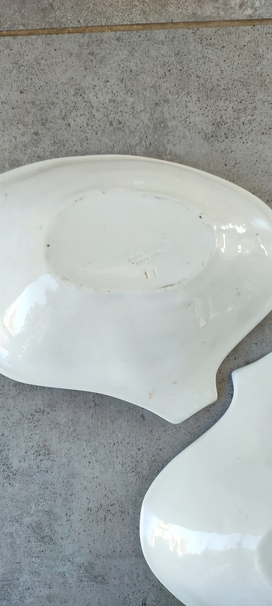 Image 1 of Grandes coupelles, vide-poches d'Alessio Tasca en céramique italienne 60-70