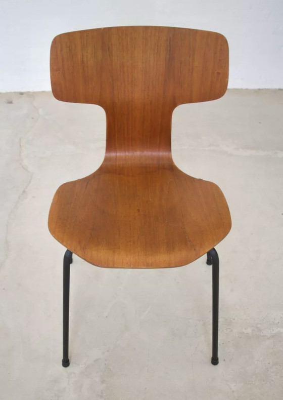 Image 1 of Model 3103 Hammer Chair By Arne Jacobsen For Fritz Hansen, 1960S