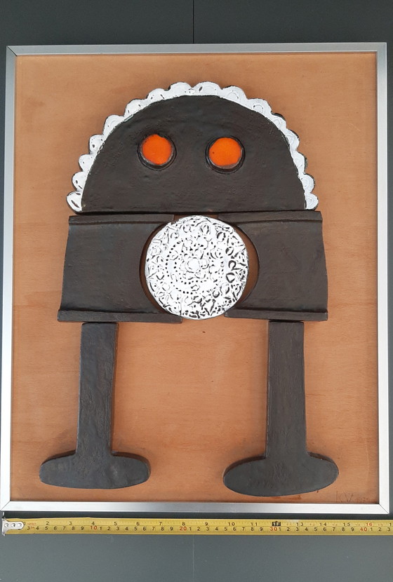 Image 1 of Obra de cerámica, firmada.