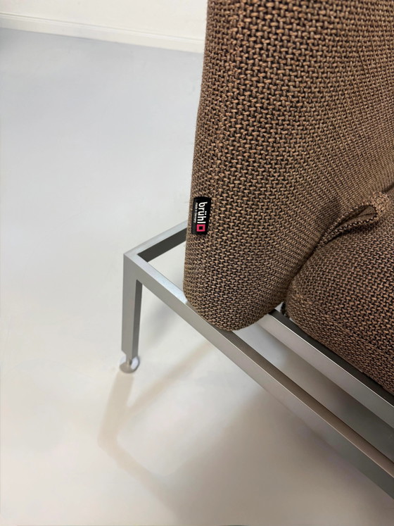 Image 1 of Brühl Roro Medium Ecksofa Stoff Braun Ausstellungsstück