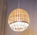 IKEA INDUSTRIELL Globe Hanglamp - Piet Hein Eek - Bamboe