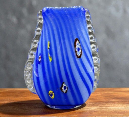 Murano - Murano vaas toegeschreven aan Barovier & Toso, jaren 1950, Art Deco stijl