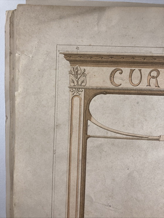 Image 1 of 20 auténticos diseños de carpintería Art Nouveau