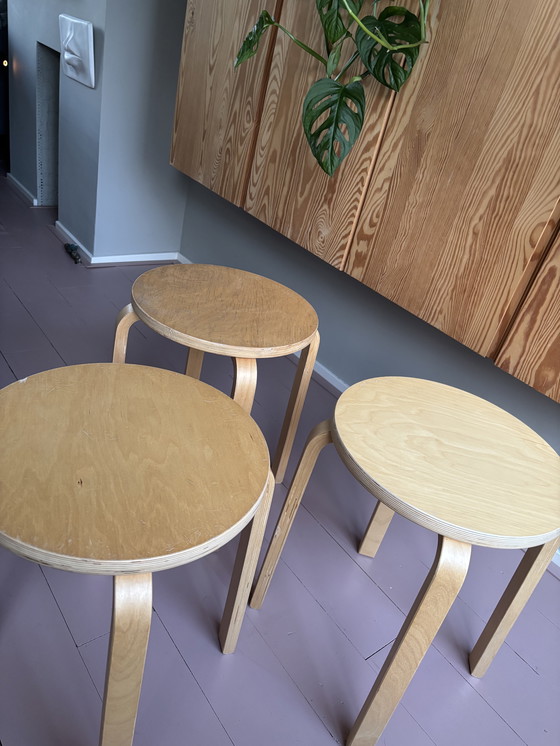 Image 1 of 3 iconic IKEA Frosta stools