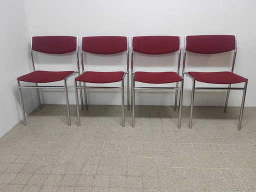 4x Gijs van der Sluis Esszimmerstuhl