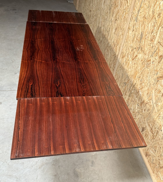 Image 1 of Scandinavische vintage uitschuifbare eettafel uit 1960