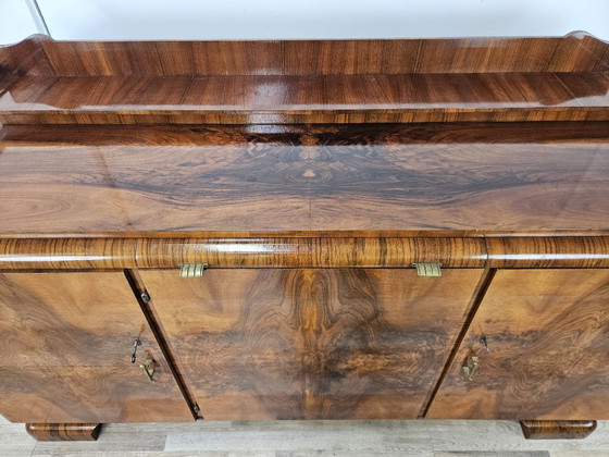 Credenza francese Art Decò in noce, 1940 – Credenze, Legno (photo 5 of 39)