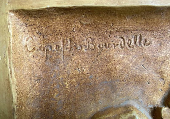 Image 1 of Antoine Bourdelle, Bassorilievo in gesso, 1908, Musica, Artista francese.