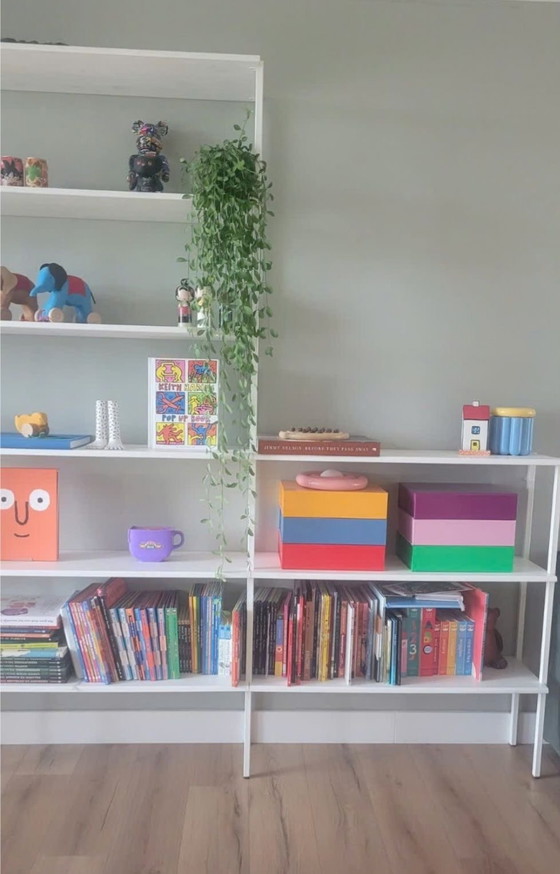 Estantería Rack | VTwonen, Armarios de pared, Hierro, Madera, Blanco (foto 4 de 10)