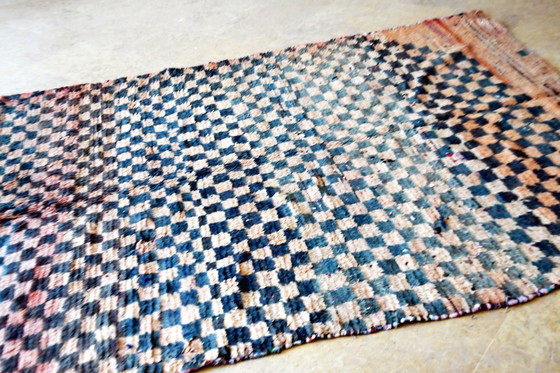 Image 1 of Vintage Boujaad Checker Rug – 243 x 174 cm