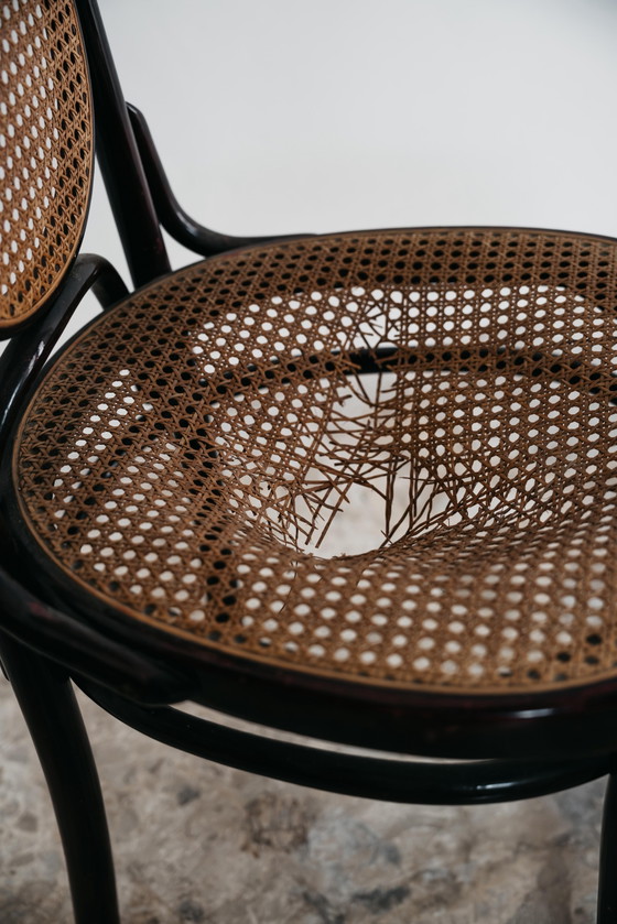 Image 1 of Ensemble de salle à manger 6 chaises Sautto & Liberale, design vintage des années 1950
