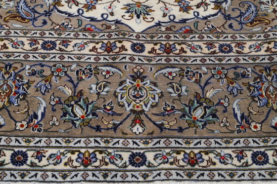 Image 1 of Perzisch tapijt Kashan 3,93 x 2,90 Oosters tapijt fijn nr. 1063