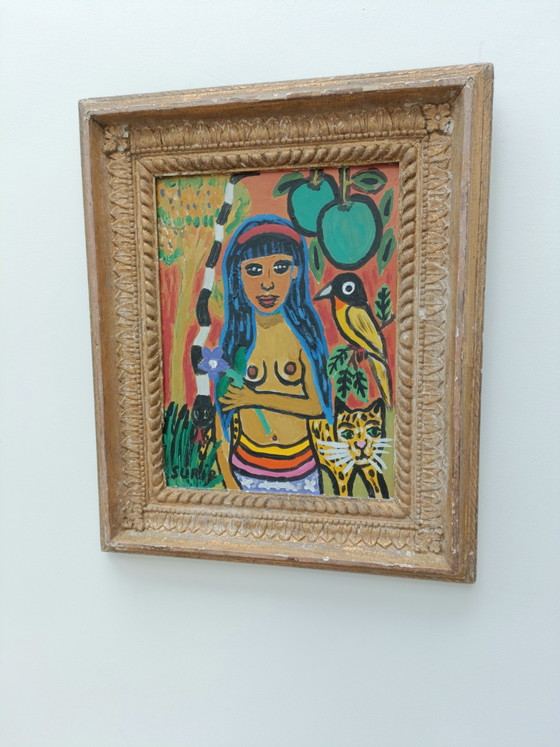 Image 1 of Painting on wood