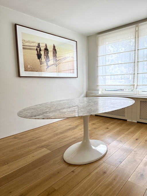Marble Tulip Table