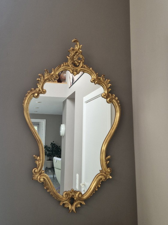 Image 1 of Vintage rococo wall mirror