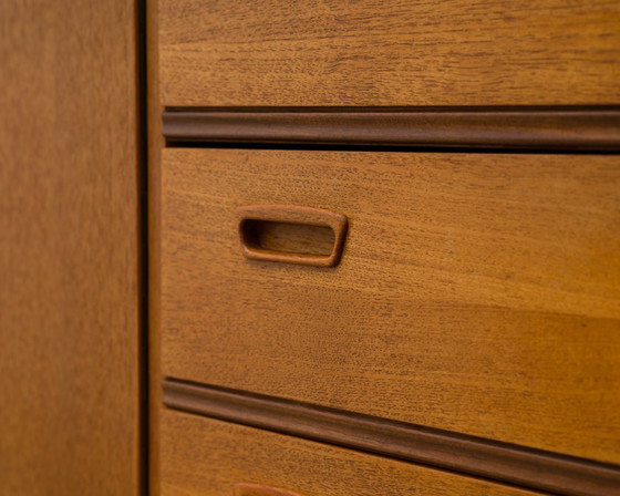 Image 1 of Dressoir van teakhout in Scandinavisch design, fabrikant Bartels