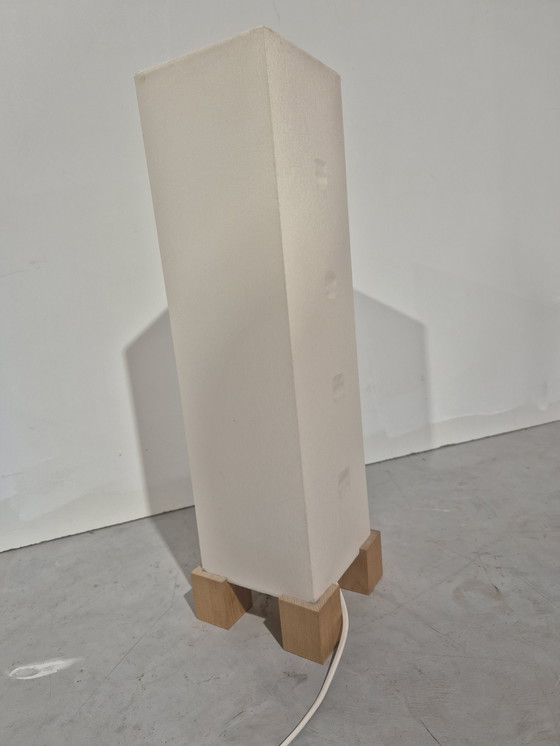 Image 1 of Lampe de table vintage de style Japandi