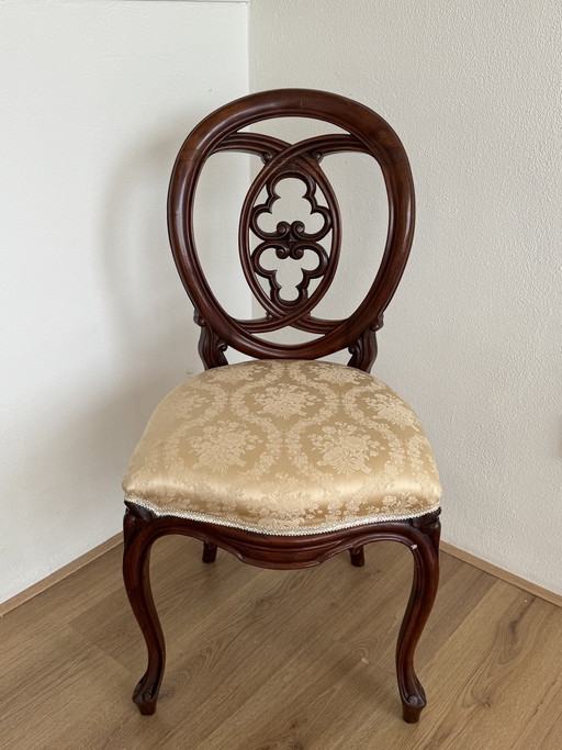 6 sillas de comedor victorianas