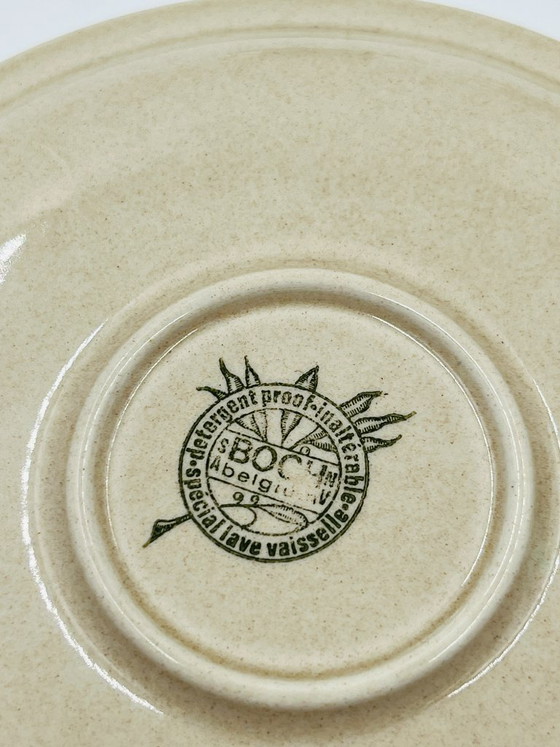 Set aus 4 Tassen und Untertassen von Iceland - Boch Belgien – Boch Frères, Geschirr, Ceramic (photo 13 of 13)
