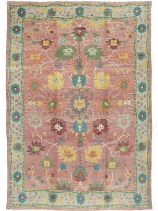 Tapis Ushak noué à la main 243x353 No 2340