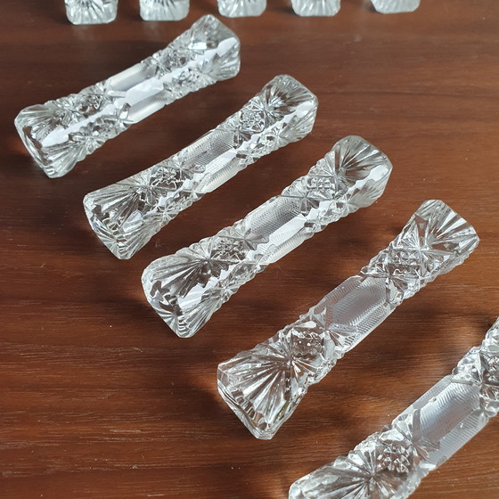 Image 1 of Crystal Knife Plates 10 Pieces