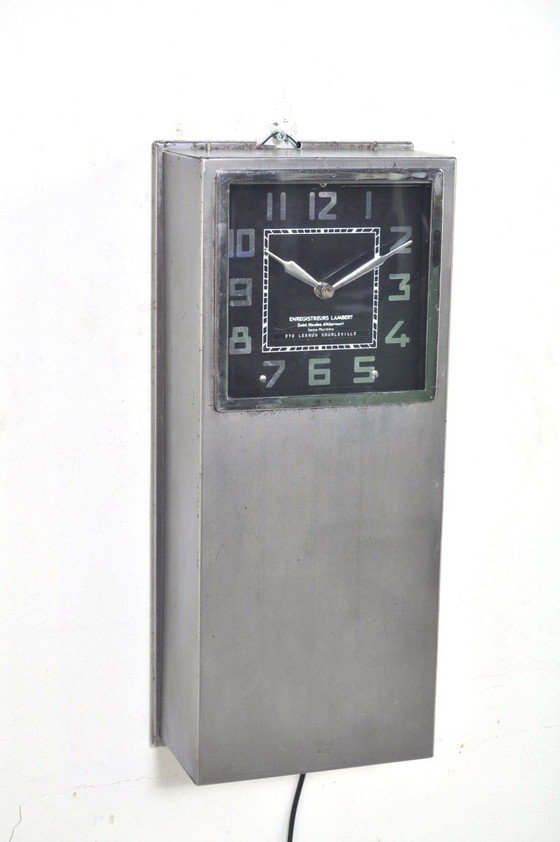 Image 1 of Horloge française par Enregistreurs Lambert, années 1950