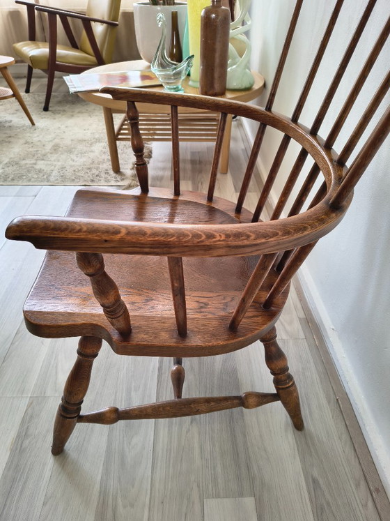 Image 1 of Fauteuil lounge Windsor vintage (à la mode)