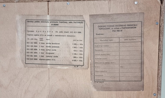 Image 1 of Vintage Wardrobe in Walnut by Tatra Nabytok, 1970s