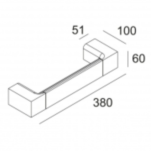 Delta Light BACKSPACE 38 LED (274 81 12) 2 pièces