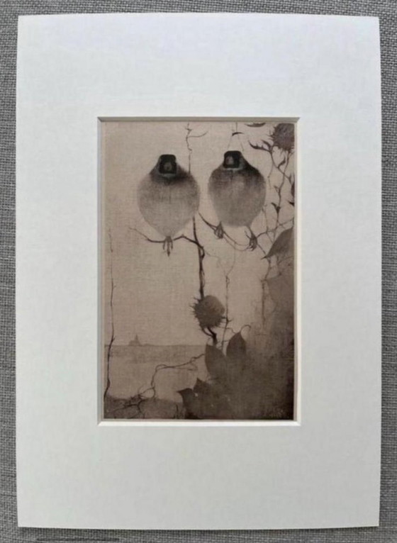 Image 1 of Jan Mankes 1889-1920 / Heliogravure Puttertjes in Avondschemering 1923