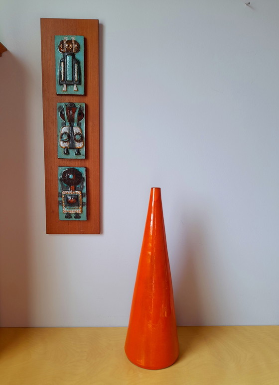 Image 1 of Scandinavian Ceramic Soliflore Vase, 1960