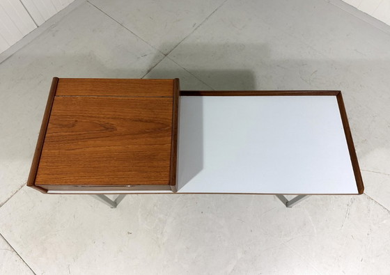 Image 1 of Banc téléphonique avec espace de rangement, années 1960