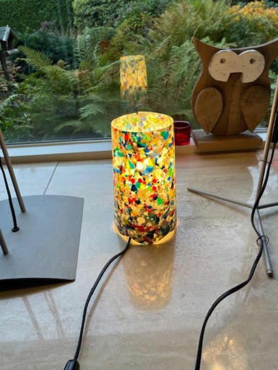 Image 1 of Design lamps with shades made from recycled materials